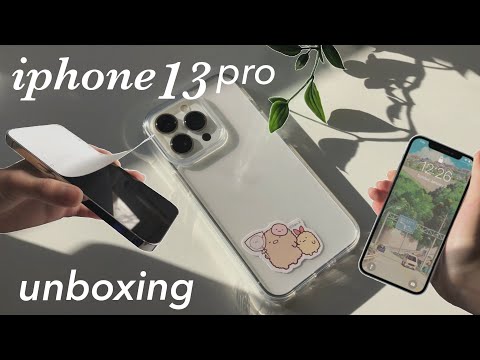 iPhone 13 Pro Unboxing ☺︎ | Zubehör, Kamera + Apps