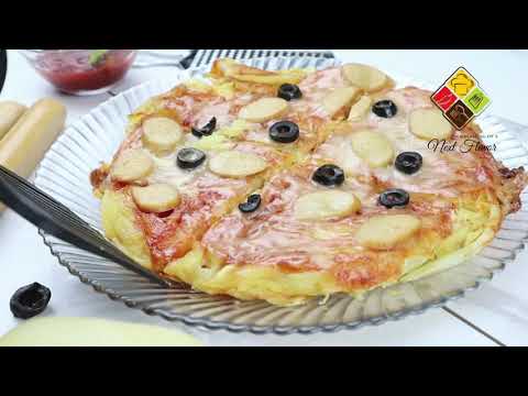 Potato Pan Pizza | Homemade No oven Pizza | Next Flavor