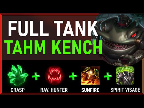 TAHM KENCH TOP vs URGOT - DECIMATE THE ENEMY! - League of Legends
