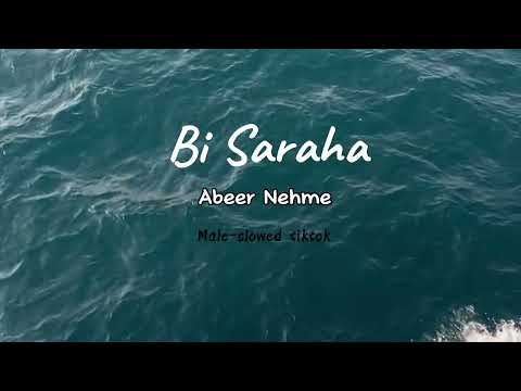 Bi Saraha-Abeer Nehme (male cover-better version)