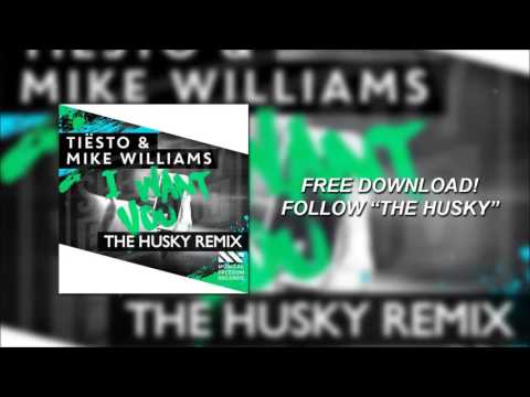Tiësto & Mike Williams - I Want You (The Husky Remix)