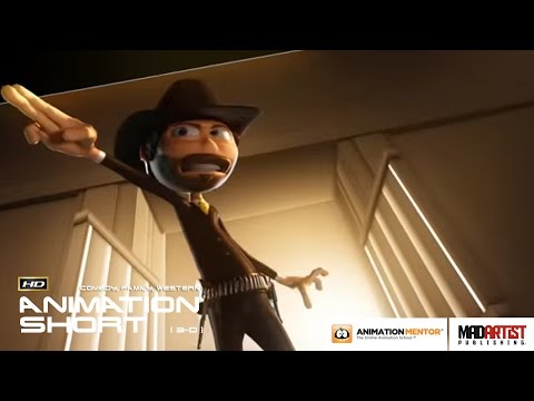 CGI 3D Animated Short Film "BANDITO" Hilarious Western Animation by Brad Kinley & Animation Mentor