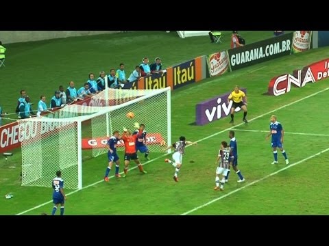 Veja gol de Fred que deu a vitória ao Flu contra o Cruzeiro