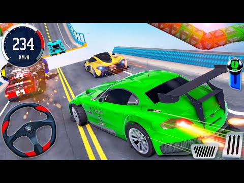 Mega Ramp Car Racing Stunts Simulator - Impossible Tracks Racing 3D - Android GamePlay #2 - YouTube