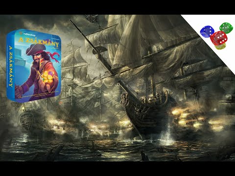 társasjáték UNBOXING  ep 4 A ZSÁKMÁNY  [KALÓZKODJUNK] - LuckPackage