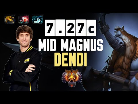 7.27c Mid Magnus - Dendi Dota 2 Meta Replay