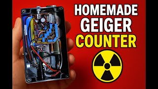 Best Homemade SENSITIVE Rechargeable Geiger Counter (ALPHA/BETA/GAMMA)