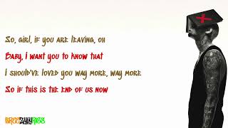 Chris Brown - See You Around [LYRIC VIDEO]