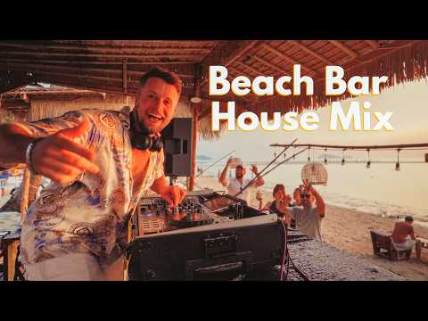 Groovy Beach Bar House Music Mix - Uplifting Summer Vibes