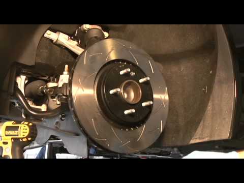 How to Change Front Brake Rotors on a C7 Corvette Stingray Z51 | Sons of Speed