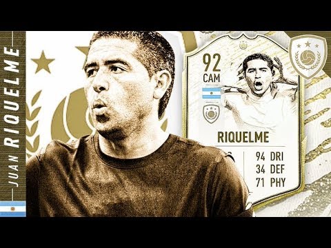 WORTH THE UNLOCK?! ICON SWAPS 92 MOMENTS RIQUELME REVIEW!! FIFA 20 Ultimate Team