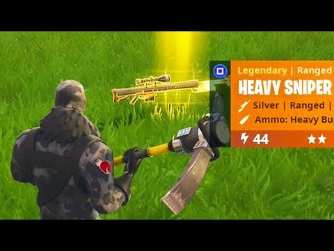 *NEW* "Heavy Sniper" UPDATE! in FORTNITE - Fortnite Battle Royale HEAVY SNIPER GAMEPLAY