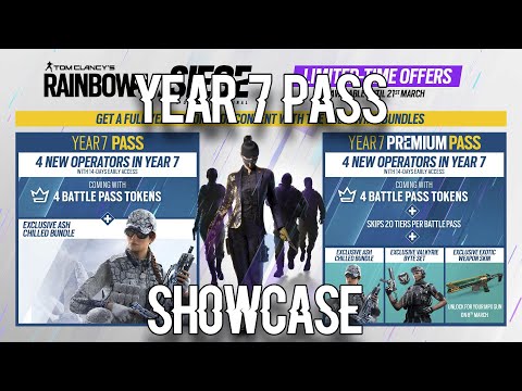 New YEAR 7 PASS - EXCLUSIVE BUNDLES - All Content - Showcase IN-GAME - Rainbow Six Siege Demon Veil