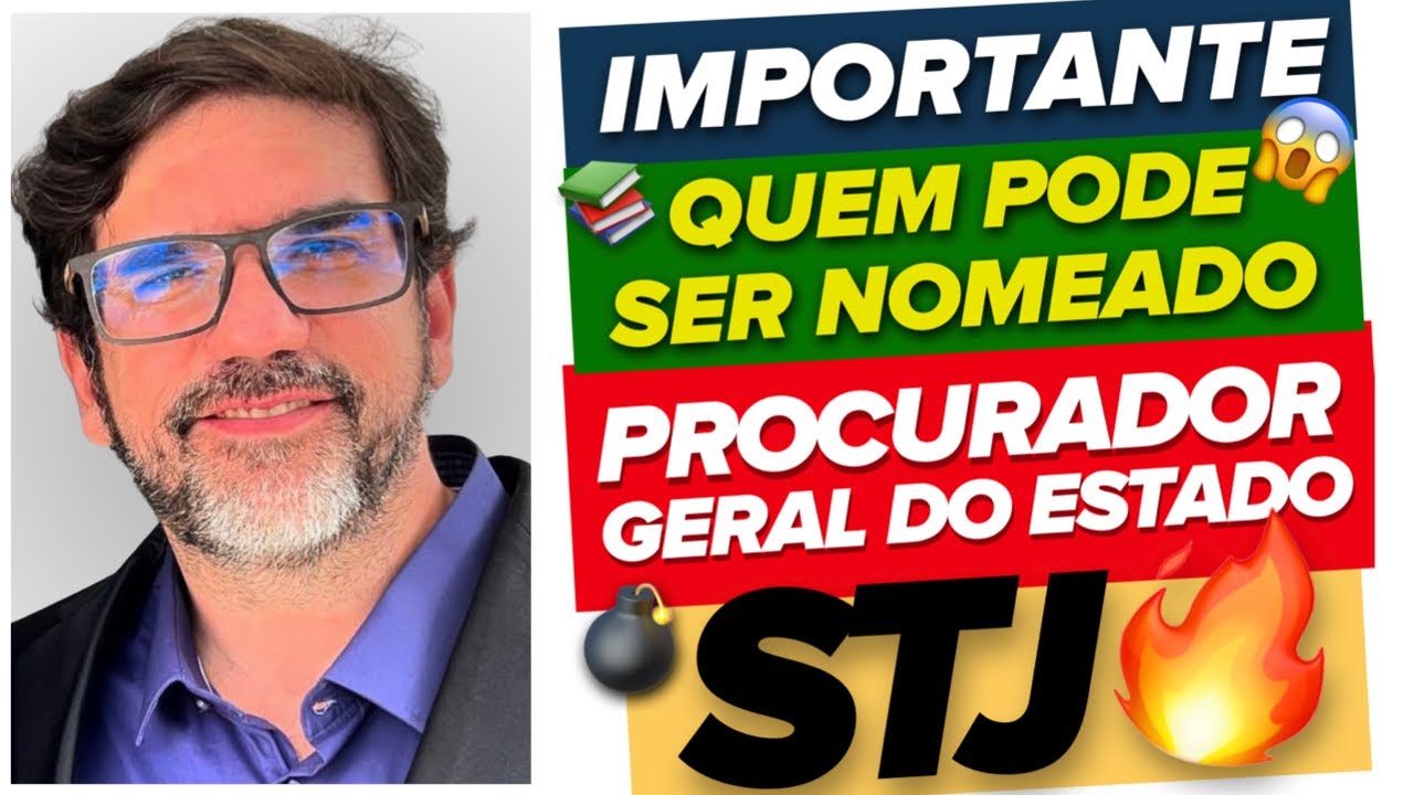 🔴😱 IMPORTANTE: STF DECIDE SOBRE ESCOLHA DE PROCURADOR-GERAL DO ESTADO - ADI 5342 🔴