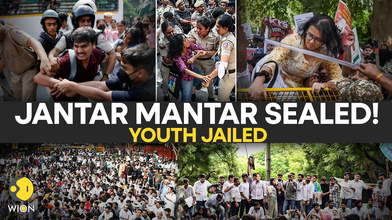CJP Protests: 'Cockroach' Gang Busted: Mass Detentions Rock Delhi | WION Originals