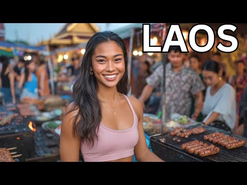 🇱🇦🤯🔥 $2 STREET FOOD SHOCK | This Country Might Have the Cheapest on Earth 🇱🇦 