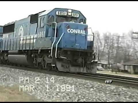 CONRAIL REMEMBERED™ Vol. 3, 1-West Productions™ Railroad Video