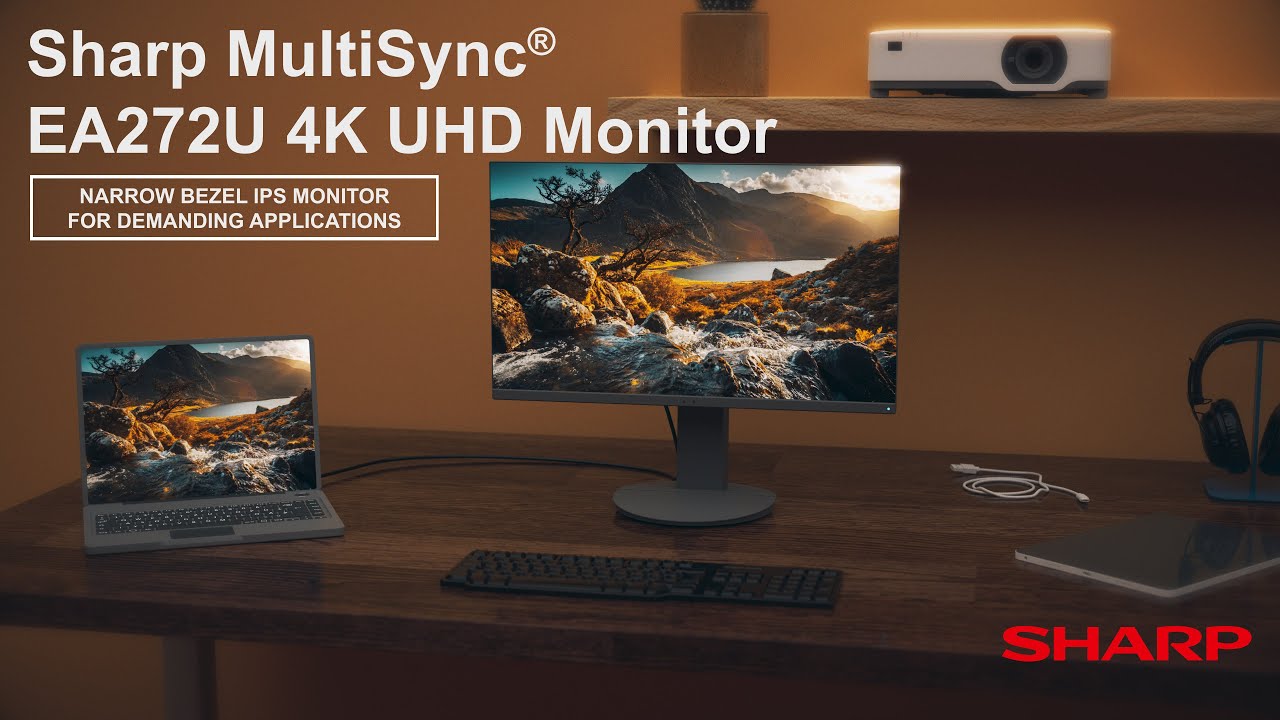 Sharp MultiSync EA272U Desktop Monitor