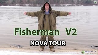 Костюм для зимней рыбалки фишермен nova tour