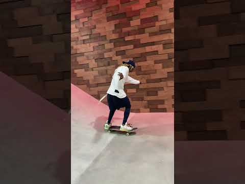 Lil Wayne backside 50-50 marble ledge at primitive skatepark