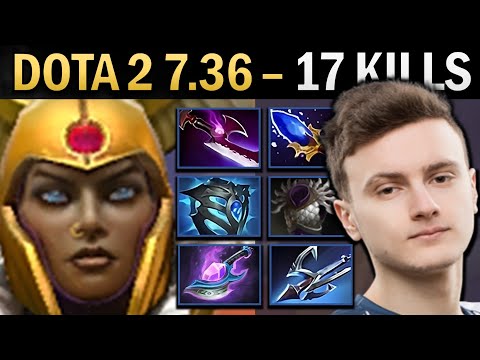 Legion Commander Dota 7.36 Miracle with 16 Kills and Silveredge - TI13