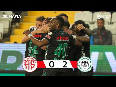 Antalyaspor Kulübü Antalya 0-2 Konyaspor Kulubü...
