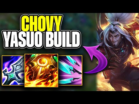 Building The Yasuo CHOVY Build! Sunfire And Bork?! - League of Legends