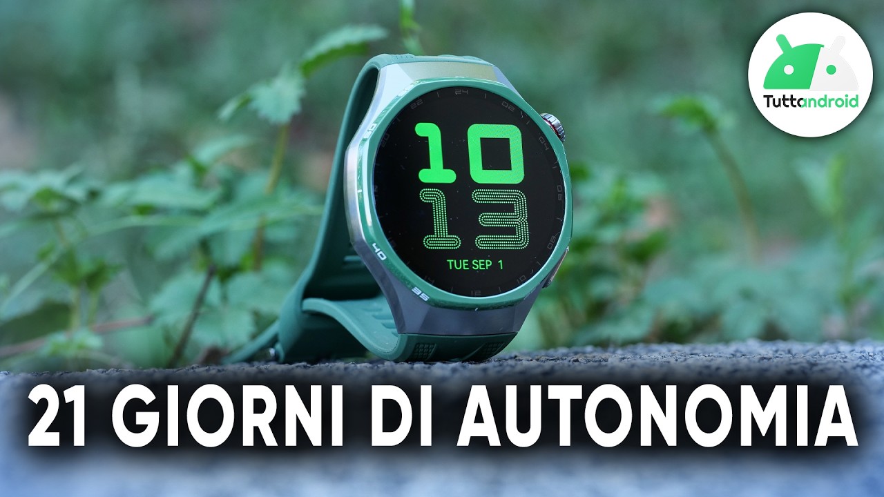 Di nuovo DEFINITIVO e traccia anche lo SCI: Huawei Watch GT 7 Pro