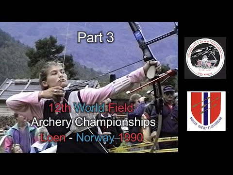 12th WORLD FIELD Archery Championships - LOEN - NORWAY 1990  Part 3   Updated: 4:3 aspect ratio