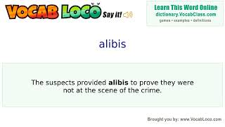 Video thumbnail for alibis