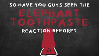 Elephant Toothpaste Reaction