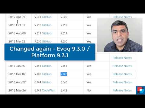 DNN Platform and Evoq Version Numbers
