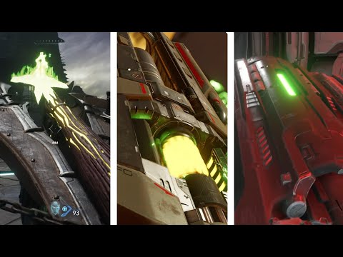 DOOM TRILOGY (2016-2025) - All Weapon Pick-up Animations EVER (PS5 Pro Enhanced 4K)