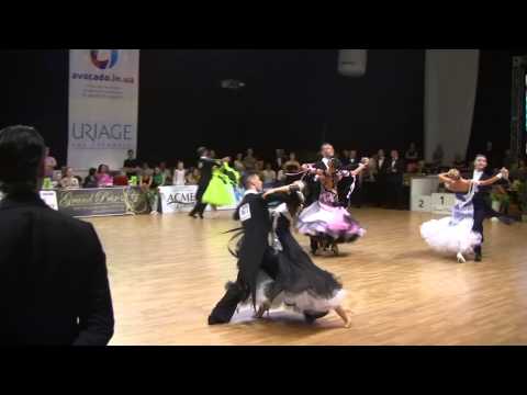Ballroom Ukrainian championship Professional 2015 Turkiv & Yavdoshyk Wiennese Waltz