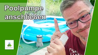 Einfacher Trick: So funktioniert deine Poolpumpe auch an einem Kinder Planschbecken