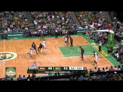 Rajon Rondo Triple Double Vs Miami HD