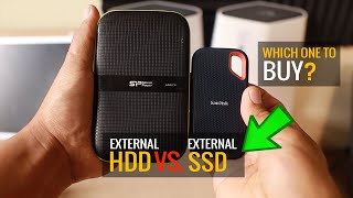 External SSD VS. External HDD | Which one to BUY?