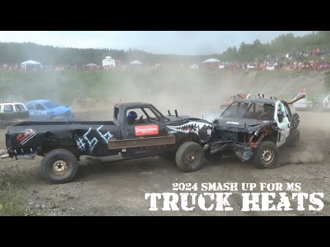 2024 Demolition Derby - Smash Up For MS - Truck Heats