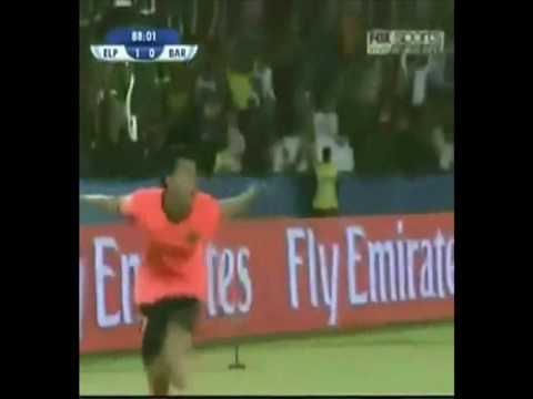 barcelona estudiantes final del mundialito  gol de pedro ¡¡ojo al final