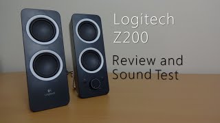 Logitech Z200 Black (980-000810) - відео 1