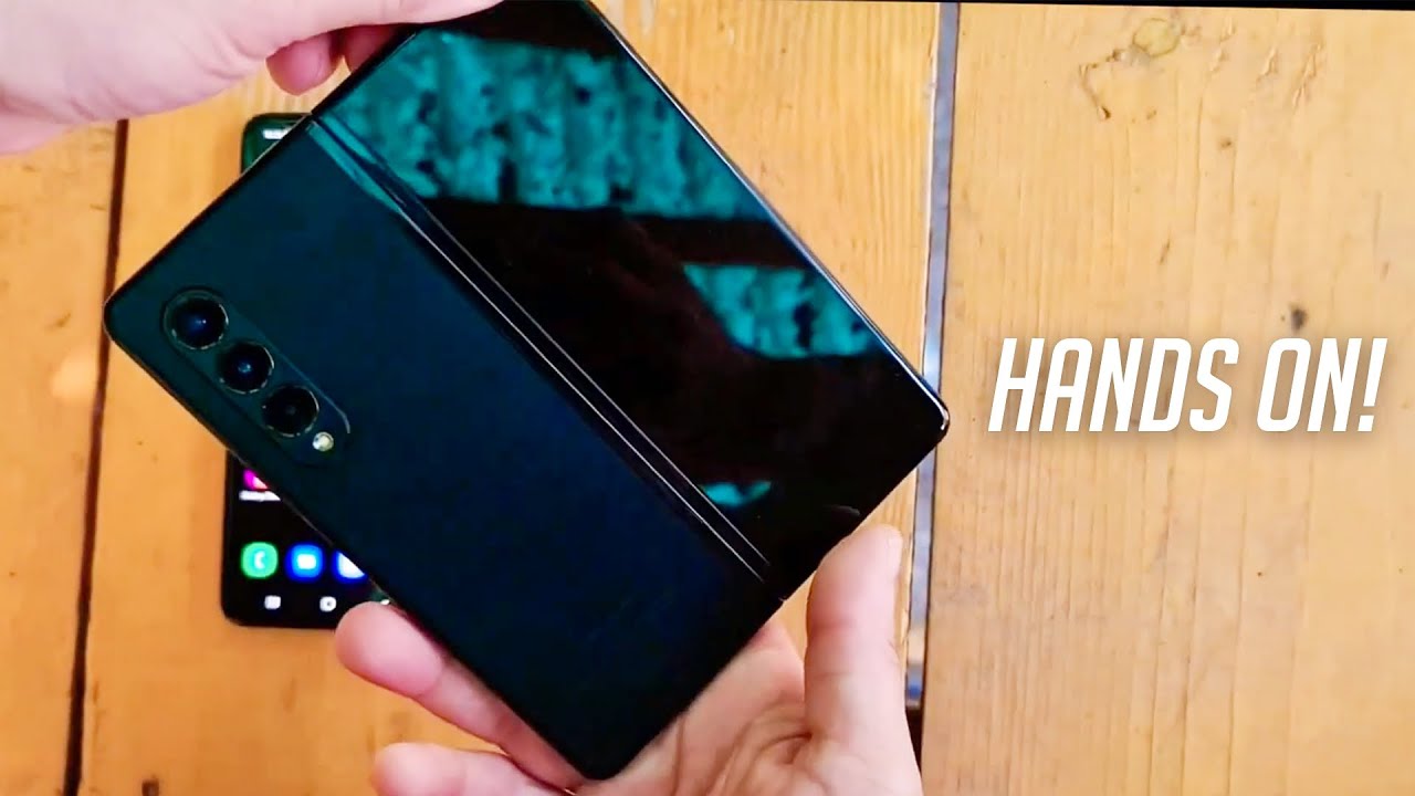Samsung Galaxy Z Fold 3 and Z Flip 3 - HANDS ON VIDEO