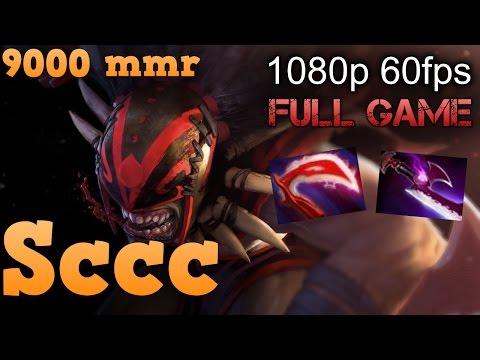 Top mmr Sccc plays Bloodseeker 9k mmr ranked match. Full game.