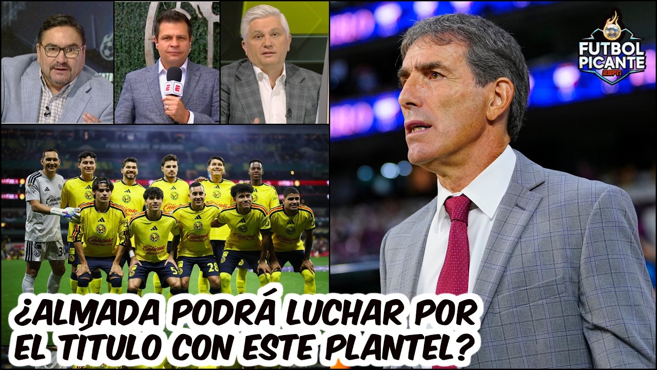 AMÉRICA RECIBE BUENAS NOTICIAS. ALMADA recupera PIEZAS CLAVES para jugar vs SANTOS | Futbol Picante