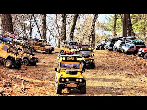 Enjoy RC CAR hiking on the weekends - Team Scale Trail GoldMoon ASMR5