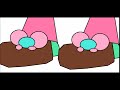 Peppa Mint S Feet Growing Out Of Her Shoes And Socks