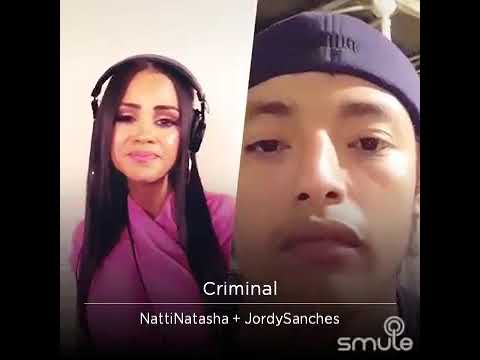 Yo cantando criminal con Natti  Natasha