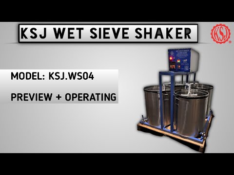 Wet Sieve Shaker