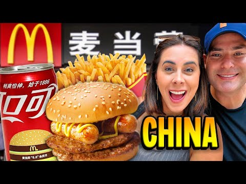 This is what McDonald's is like in China.
