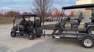 Evolution D5 Golf Cart Trailer Hitch Receiver for Ranger & Maverick Models!