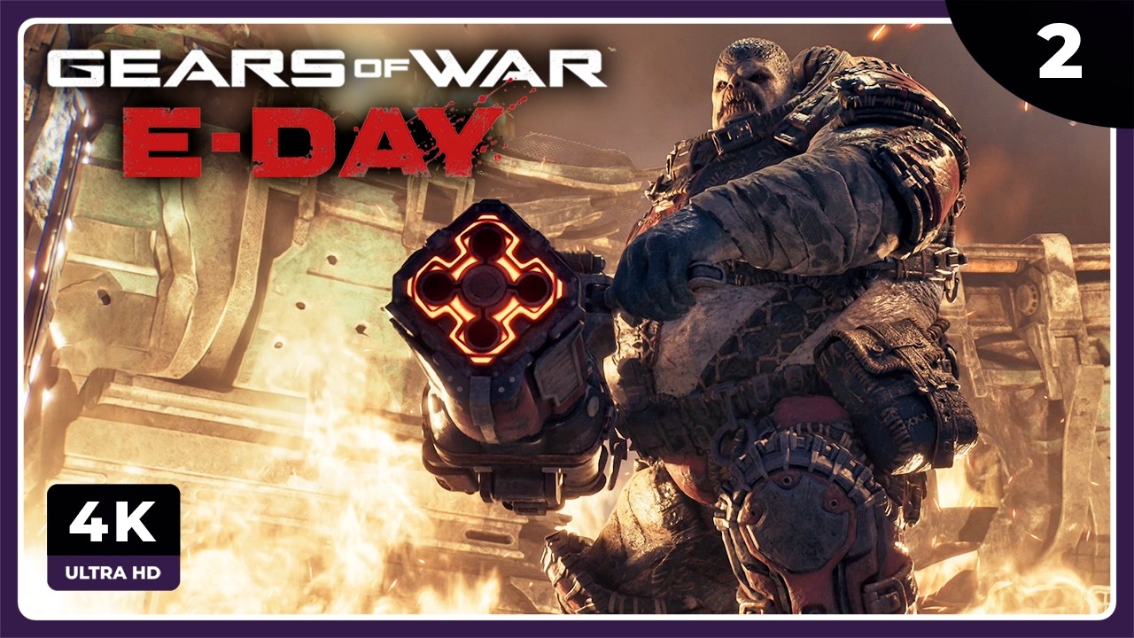 GoW #2 | CAMINO AL ESTADIO | GEARS OF WAR: E-DAY Gameplay Español